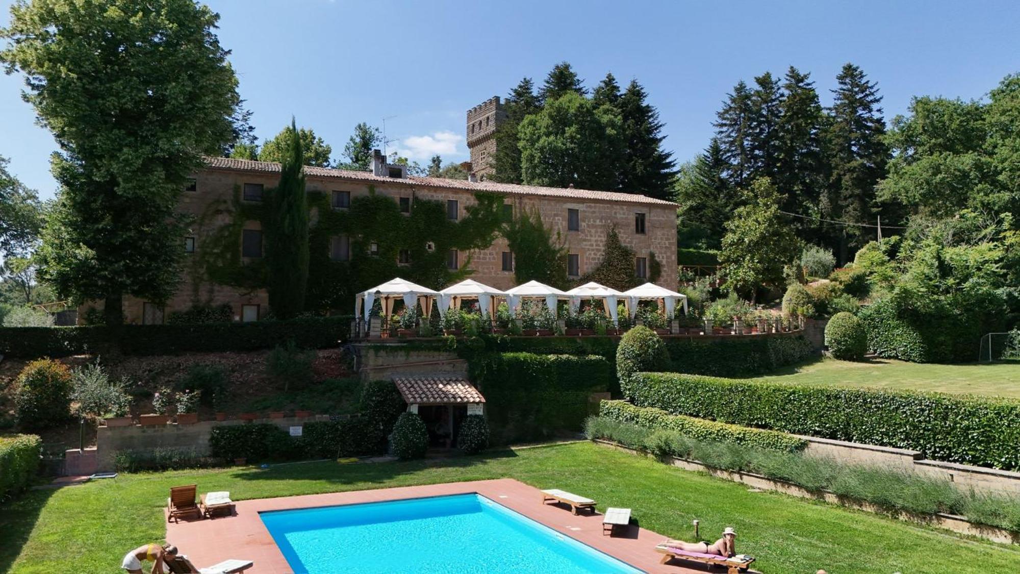 Castello Santa Cristina Villa Grotte di Castro ภายนอก รูปภาพ