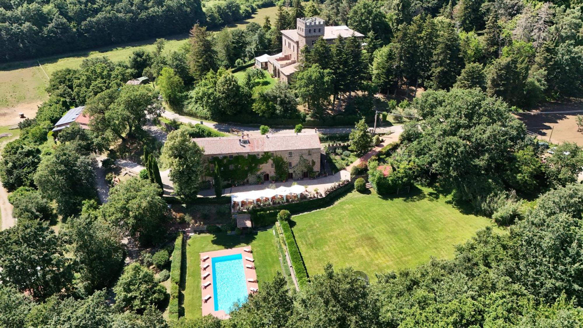 Castello Santa Cristina Villa Grotte di Castro ภายนอก รูปภาพ